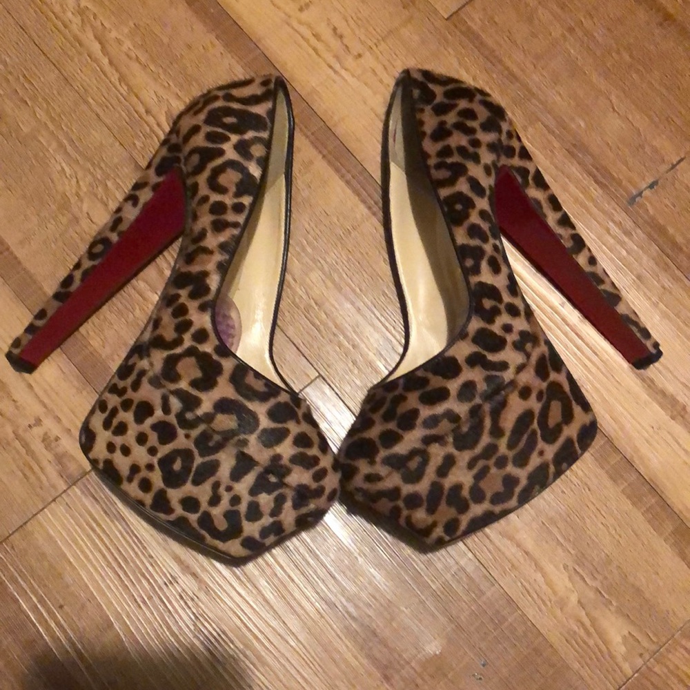 Christian louboutin Leopard shoes